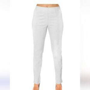 Lior Paris Sasha Tapered Leg Pull On White Pants Size 8. In Excellent Condition